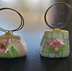 Adorable pair Photo holder stand